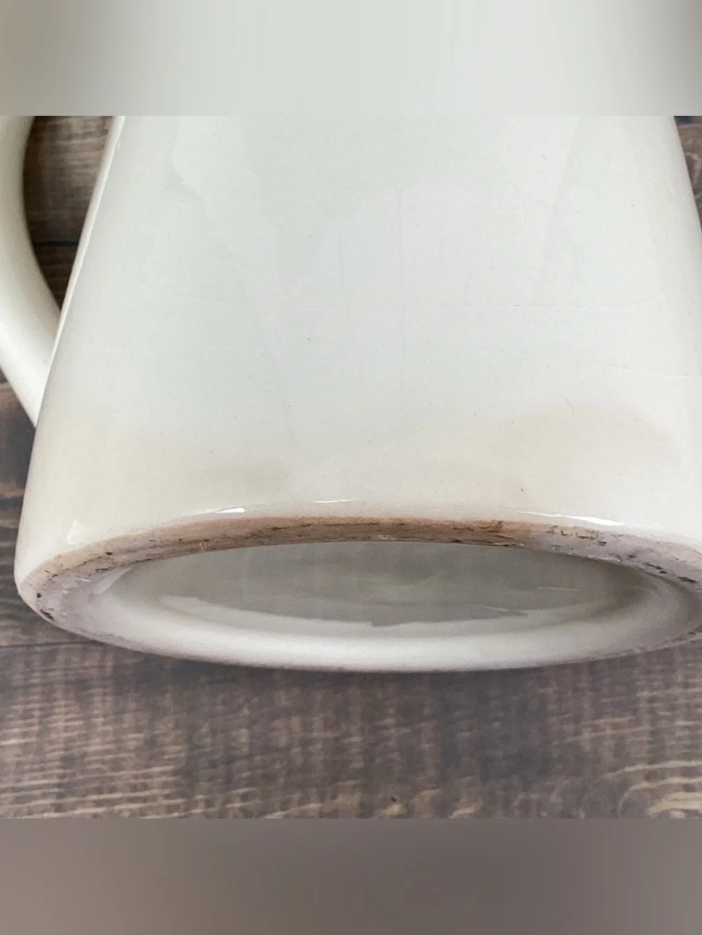 Vintage 5.5” Pottery Pitcher Yellow Wildflowers Floral Farmhouse Rustic Vase